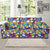 Comic Book Pattern Print Design 02 Sofa Slipcover