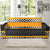 Checkered Pattern Print Design 01 Sofa Slipcover