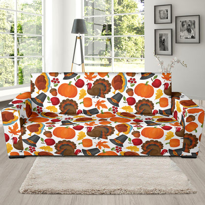 Thanksgiving Print Design LKS304 Sofa Slipcover