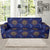 Celestial Moon Sun Pattern Print Design 01 Sofa Slipcover