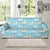 Alpaca Pattern Print Design 06 Sofa Slipcover