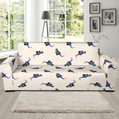 Scuba Driver Print Design LKS301 Sofa Slipcover