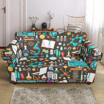 Science Print Design LKS303 Loveseat Couch Slipcover