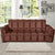 Chocolate Pattern Print Design 03 Sofa Slipcover