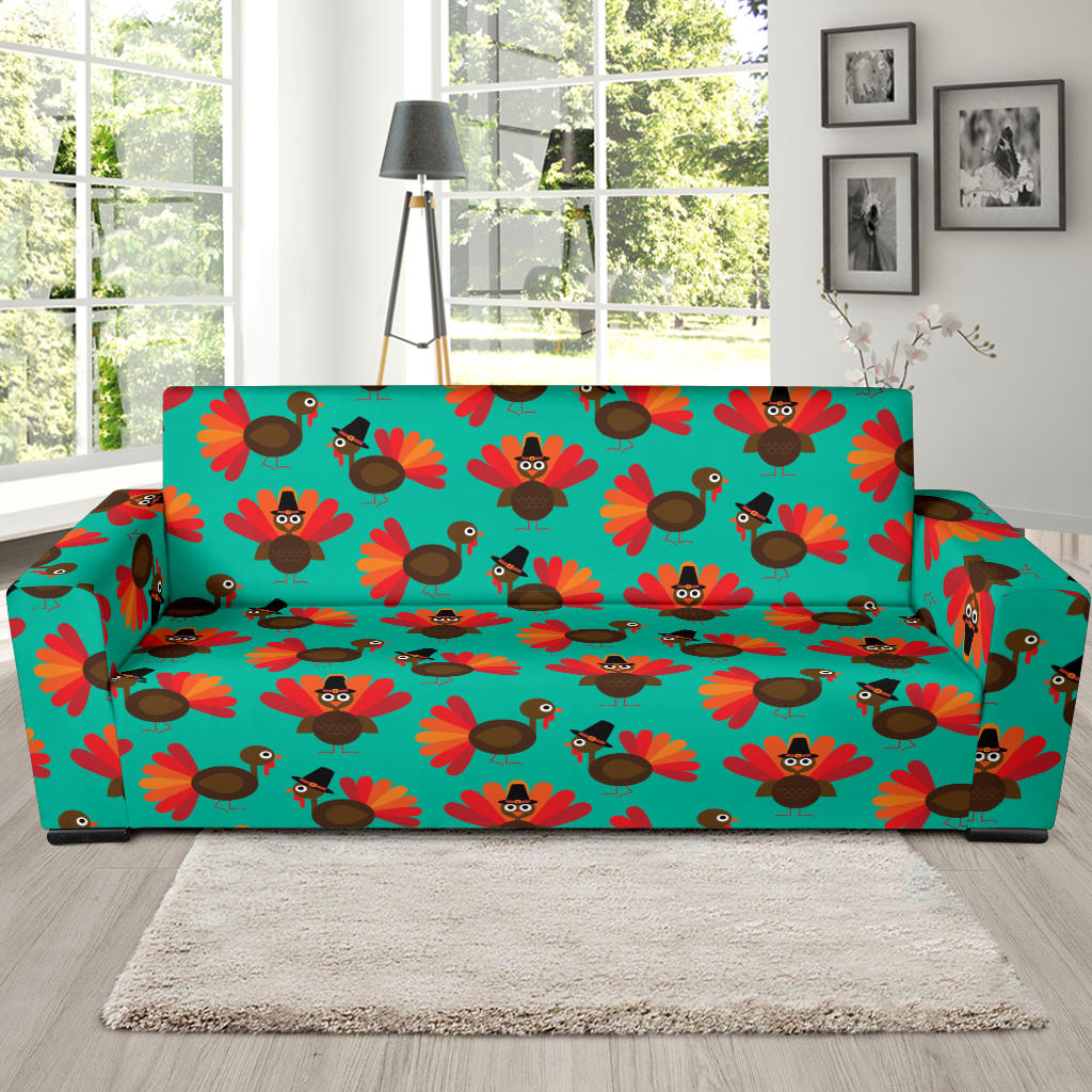 Thanksgiving Print Design LKS307 Sofa Slipcover