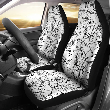 Splatter Print Design LKS305 Car Seat Covers