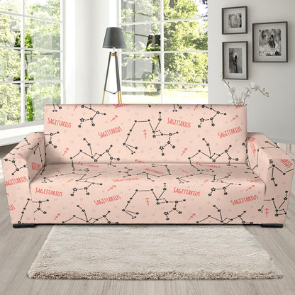 Sagittarius Star Print Design LKS302 Sofa Slipcover
