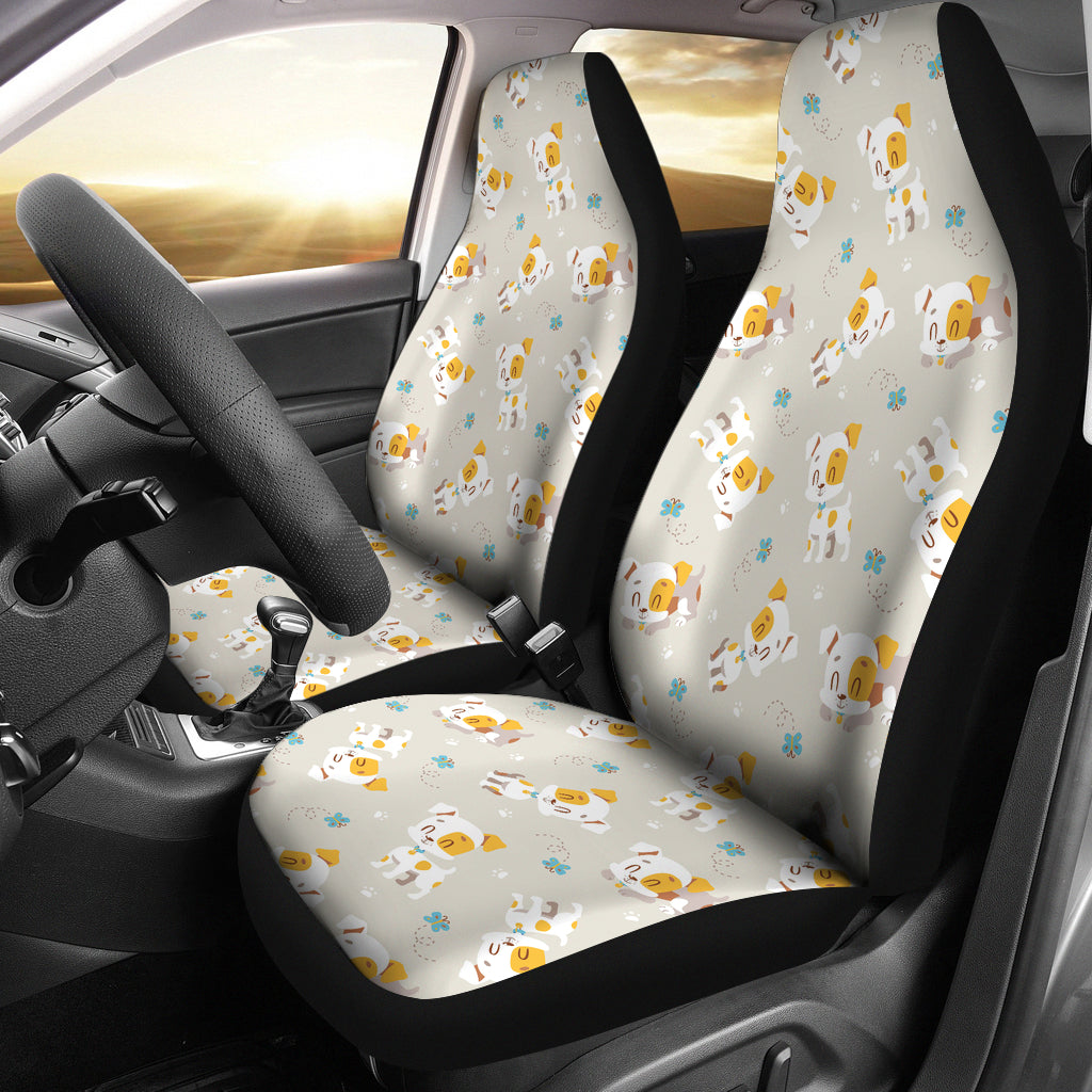 Russell Terriers Print Design LKS306 Car Seat Covers