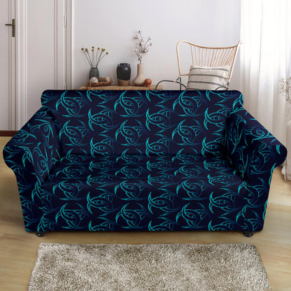 Vikings Print Design LKS302 Loveseat Couch Slipcover