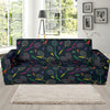 Badminton Pattern Print Design 04 Sofa Slipcover