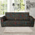 Chemical Pattern Print Design 03 Sofa Slipcover