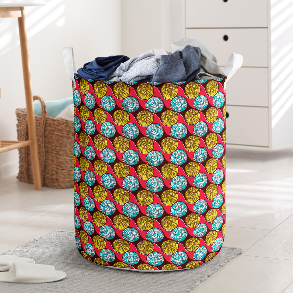 African Fashion Print Pattern Laundry Basket