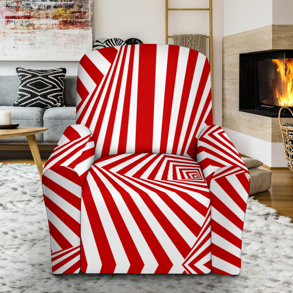 Vortex Print Design LKS304 Recliner Slipcover with Pocket