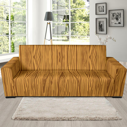 Wood Texture Print Design LKS301 Sofa Slipcover
