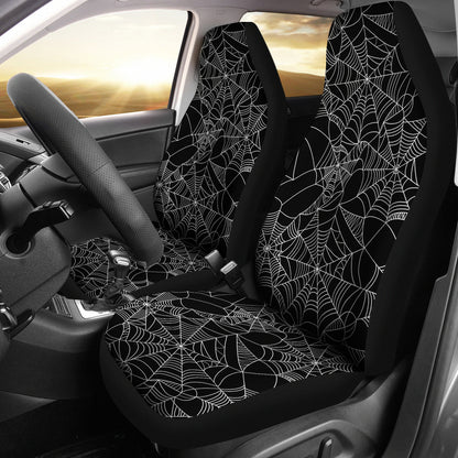 Spider Web Print Design LKS301 Car Seat Covers