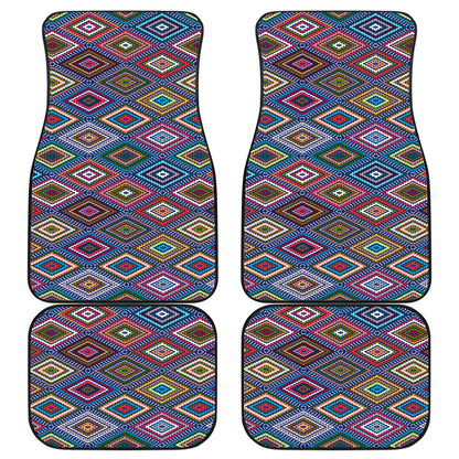 Southwestern Design Car Floor Mats Front Back