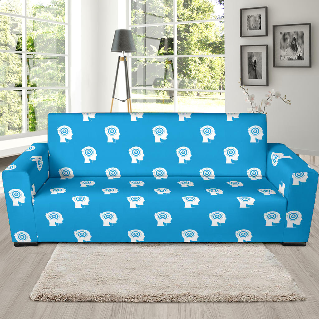 Psychology Pattern Print Design A03 Sofa Slipcover