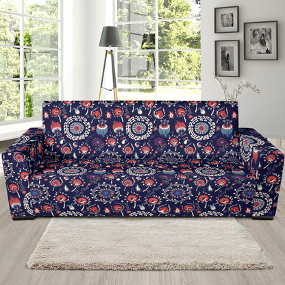Suzani Print Design LKS305 Sofa Slipcover