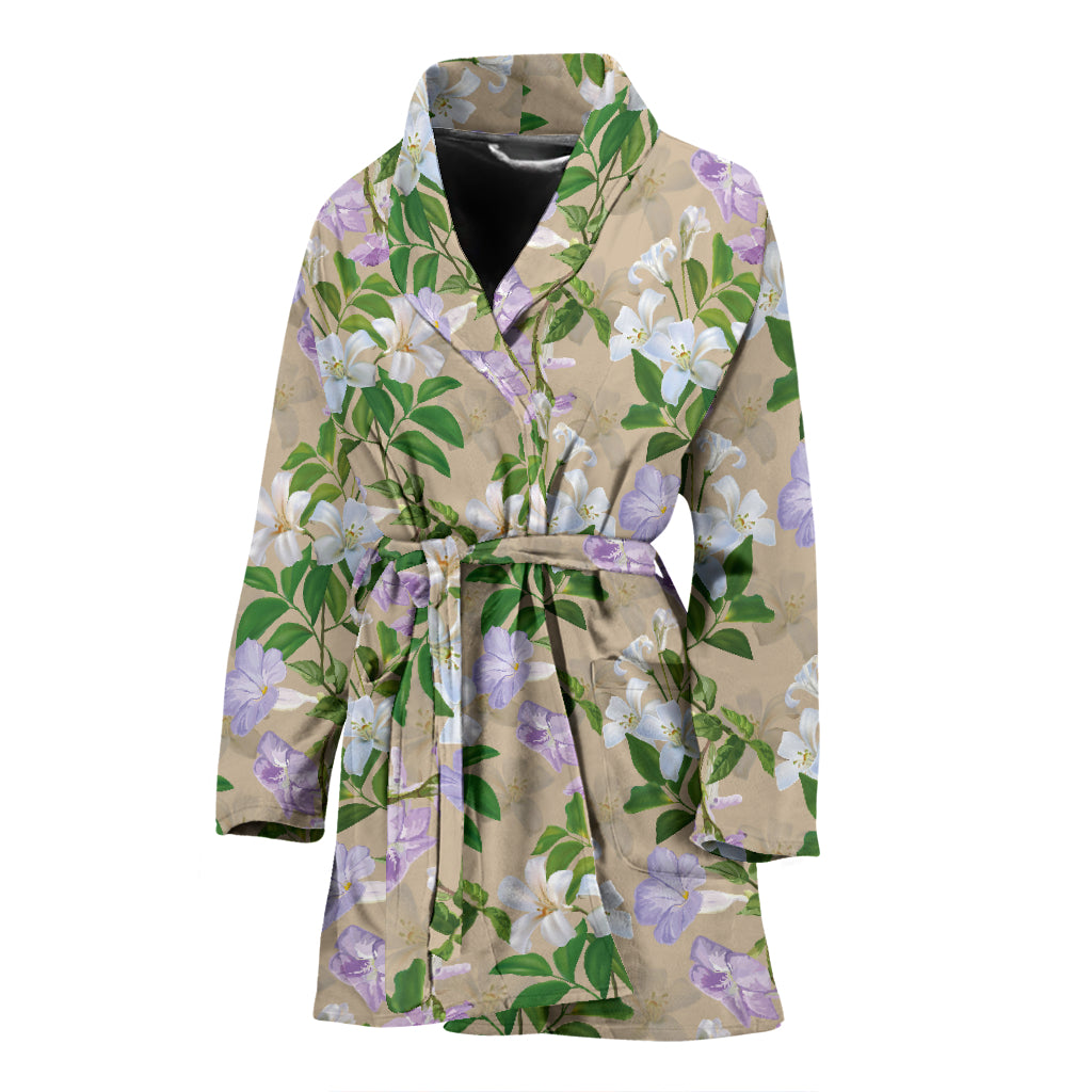 Sampaguita Print Design LKS302 Women Bathrobe