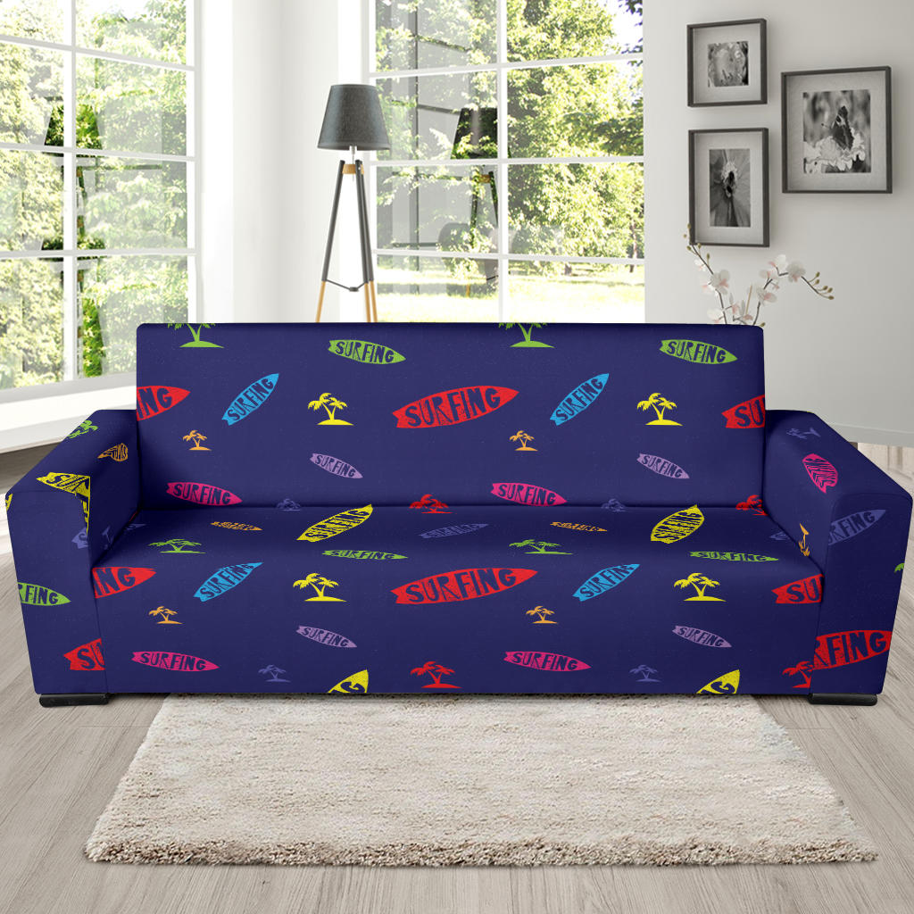 Surfboard Print Design LKS305 Sofa Slipcover