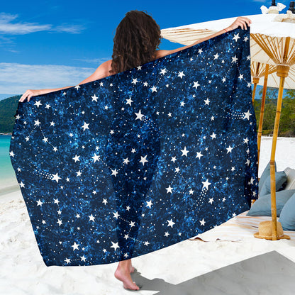 Cosmic Pattern Print Design 05 Sarong Pareo Wrap