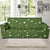 Baseball Pattern Print Design 02 Sofa Slipcover