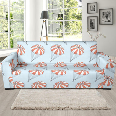 Skydiving Pattern Print Design 01 Sofa Slipcover