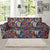 Paisley Boho Pattern Print Design A03 Sofa Slipcover