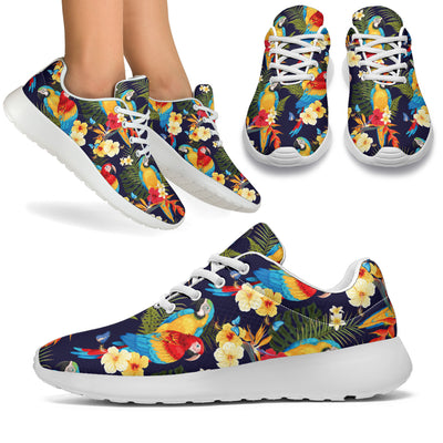 Parrot Themed Design Athletic Shoes