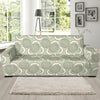 Cantaloupe Pattern Print Design 01 Sofa Slipcover