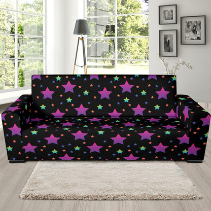 Star Print Design LKS305 Sofa Slipcover