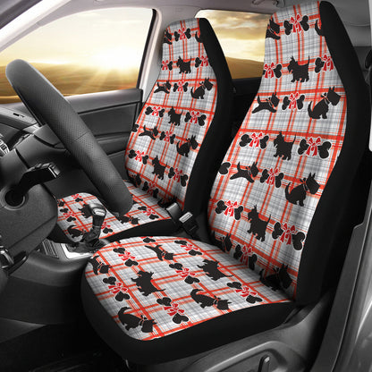 Scottish Terriers Print Design LKS3014 Car Seat Covers