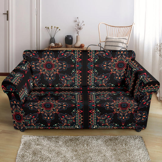 Bandana Print Design LKS307 Loveseat Couch Slipcover