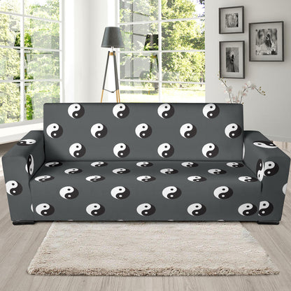 Yin Yang Print Design LKS303 Sofa Slipcover