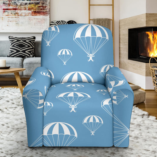 Skydiver Print Design LKS305 Recliner Slipcover with Pocket
