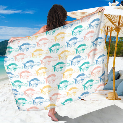 Armadillo Pattern Print Design 05 Sarong Pareo Wrap