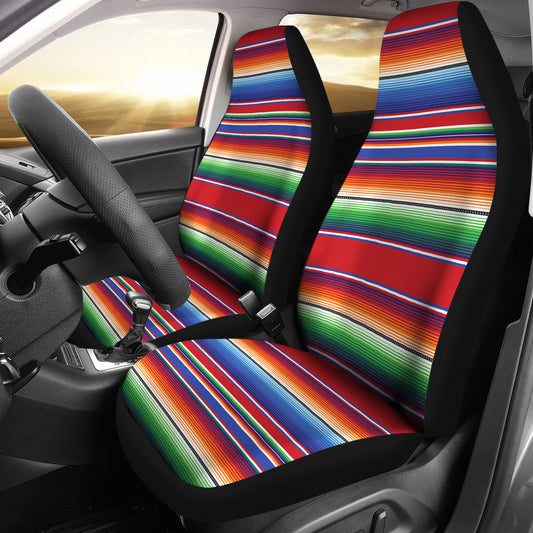 Serape Print Design LKS304 Car Seat Covers