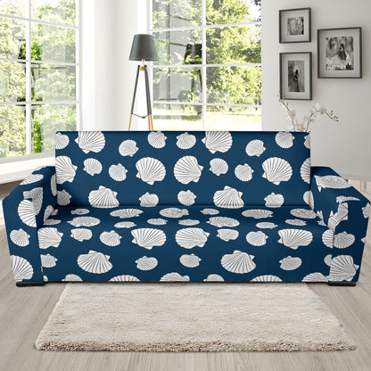 Seashell Print Design LKS3012 Sofa Slipcover
