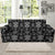 Cross Pattern Print Design 04 Sofa Slipcover