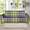 Mardi Gras Pattern Print Design 010 Sofa Slipcover