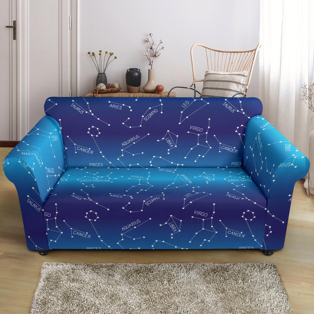 Virgo Print Design LKS302 Loveseat Couch Slipcover
