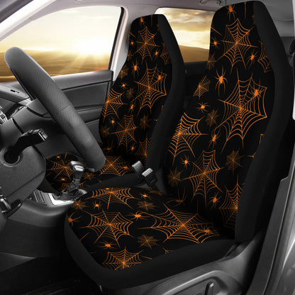 Spider Web Print Design LKS306 Car Seat Covers