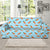 Carrot Pattern Print Design 03 Sofa Slipcover