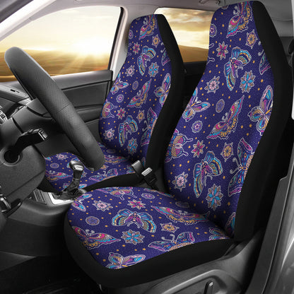 Butterfly Print Design LKS303 Car Seat Covers