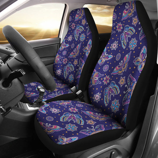Butterfly Print Design LKS303 Car Seat Covers