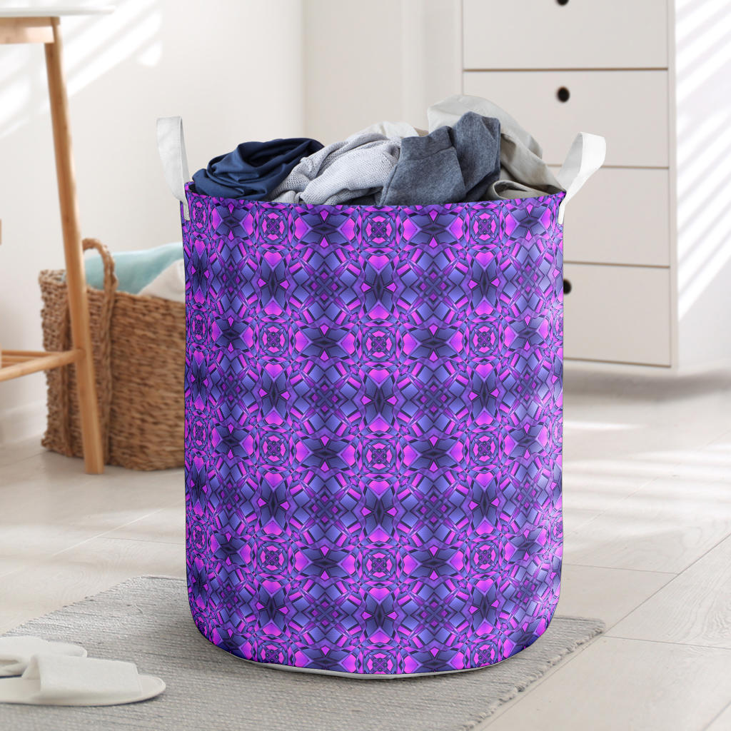 kaleidoscope Pattern Print Design Laundry Basket