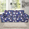 Bunny Pattern Print Design 01 Sofa Slipcover