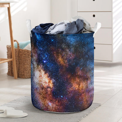 Celestial Milky way Galaxy Laundry Basket