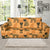 Hyena Pattern Print Design 01 Sofa Slipcover