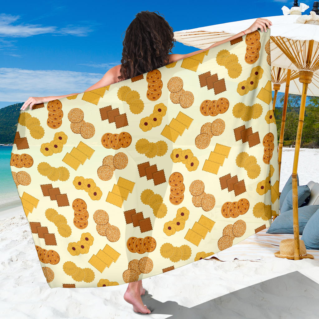 Cookie Pattern Print Design 06 Sarong Pareo Wrap
